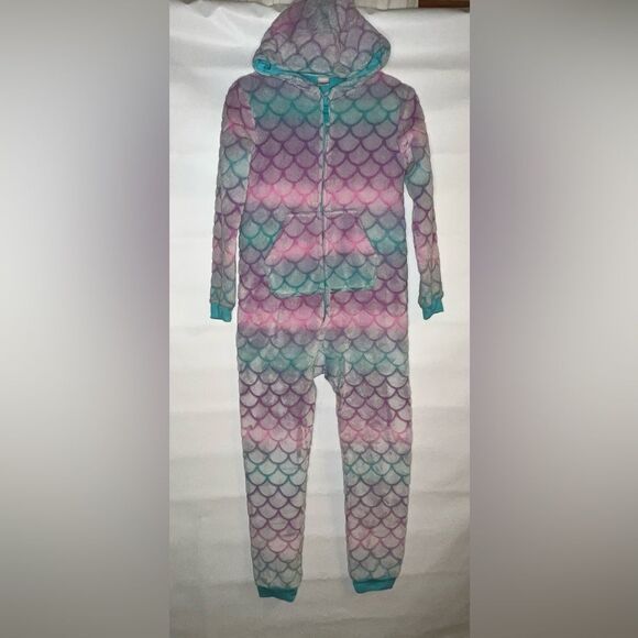 Cat & Jack Other - Footsie Pajamas ~ Dragon ~ Cat & Jack ~ EUC ~ Girls XL (14/16) Like New